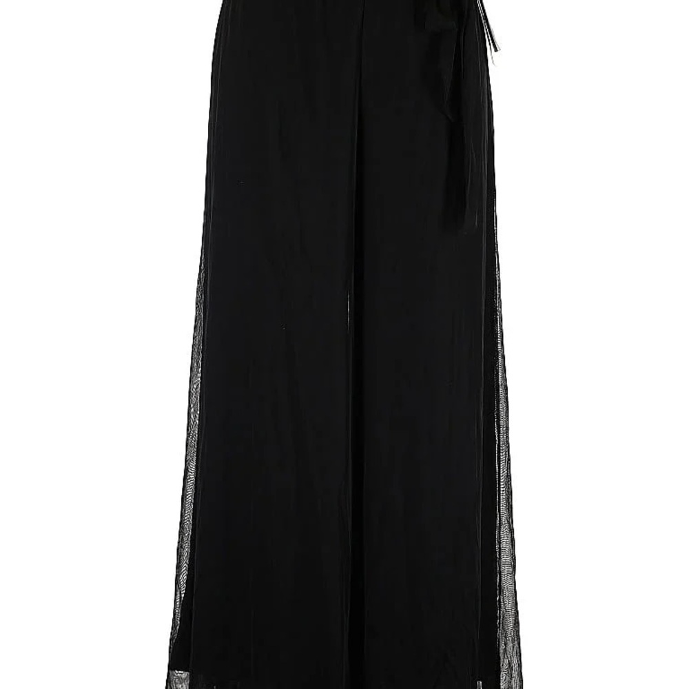 Alex Evenings Elegant Black Wide-Leg Pants